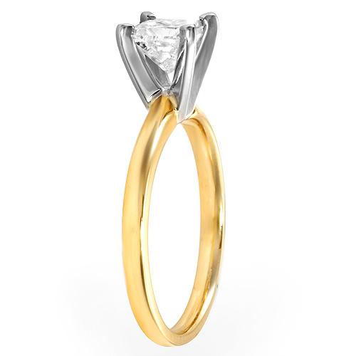 .87CT GENUINE NATURAL CLEAN DIAMOND SOLITAIRE RING